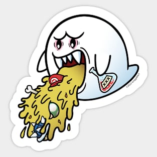 Boo-zer Sticker